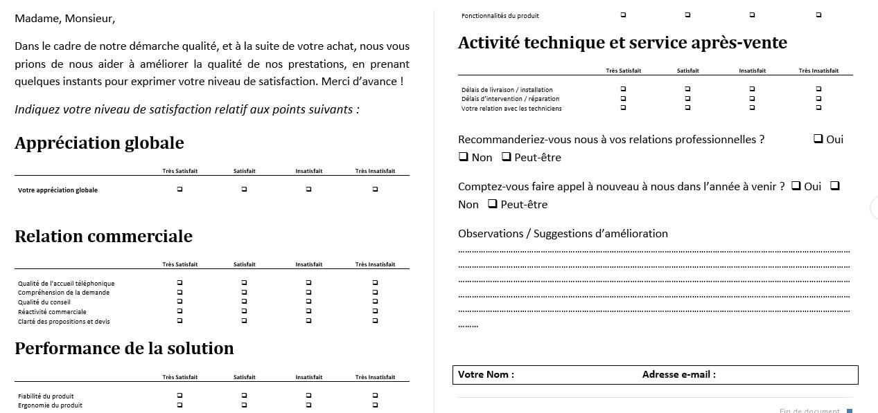 Pourquoi Réaliser Une Enquête De Satisfaction